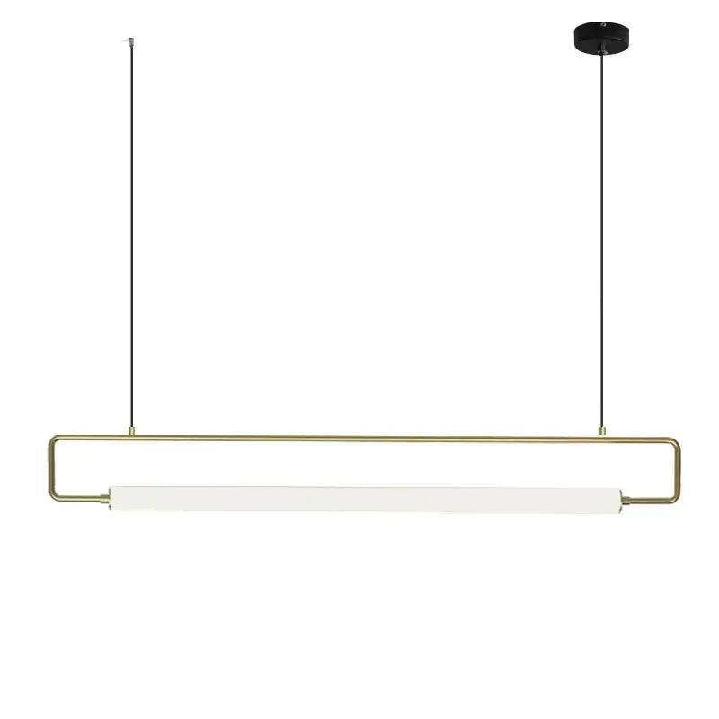 Nordic Modern LED Pendant Light Iron Minimalist Black Gold Home Decor Chandelier Dining Room Kitchen Island Bar Light Fixtures