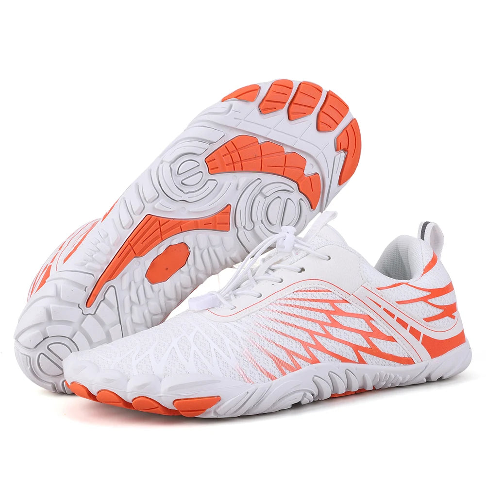 Unisex Water Shoes Lightweight Aqua Shoes Non Slip Barefoot Beach Shoes Comfortable Casual Wading Shoes Adjustable for Men Women