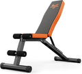 Deskeuzeew Adjustable Weight Bench With 8 Positions for Full Body Workout Foldable 660 LB Workout Bench Press for Home Gym Stren