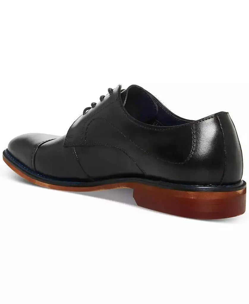 Steve Madden | Men's Zane Tonal & Textured Leather Mid Oxford Dress Shoe
