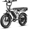 Electric Dirt Bike for Adults 1500W 2000W Peak 30 38MPH 48V 52V 13AH 20AH Battery 65 90 Miles Range 20x4 Fat Tire