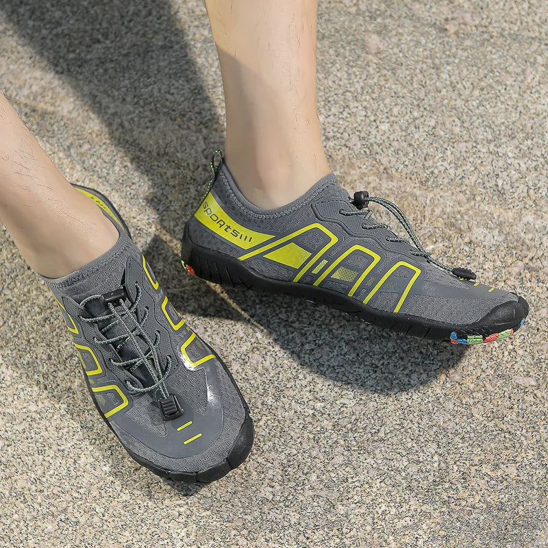 Men Wading Shoes Women Swimming Shoes Sneakers Barefoot Beach Sandals Upstream Aqua Shoes Quick-Dry Sea Diving Gym Water Shoes