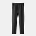 Men's Goose Down Pants 2025 Winter Elastic Waist Outer Wear Cold-proof Casual Down Pants New Thickened Warm Straight Pants