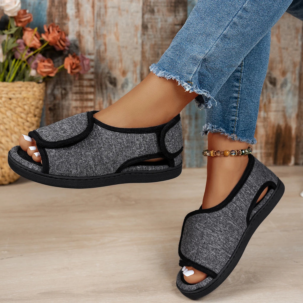 Winter Comfort Memory Foam Slippers for Diabetics, Arthritis & Edema – Women’s & Men’s Unisex Slip-On House Shoes, Soft Thick-So