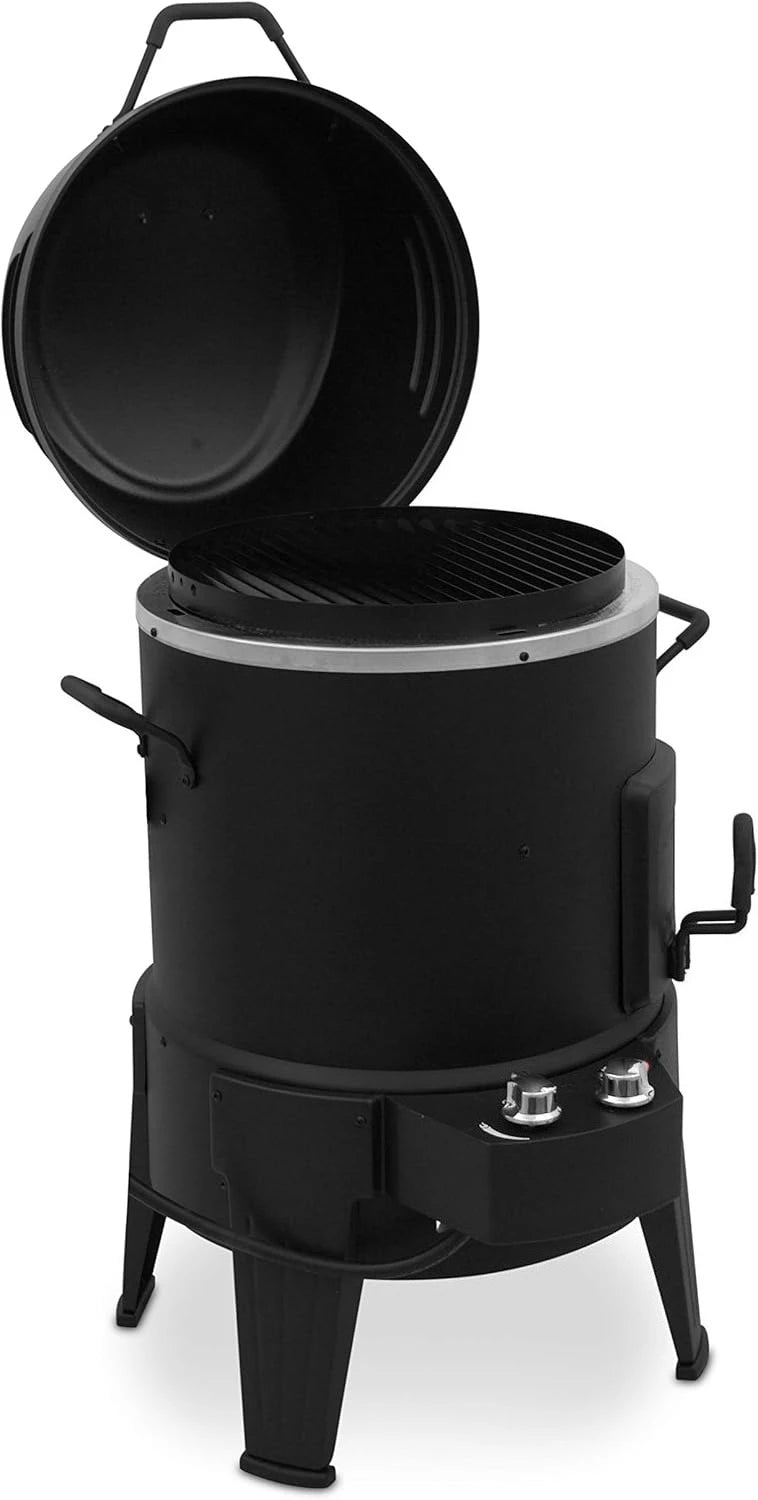 ZZZ-3-in-1 Smoker, Roaster & Gas Grill, Black - 14101550