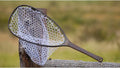 Carbon Fiber Fishing Net with Clear Rubber Bag, 32 Inch Length, Waterproof & Buoyant