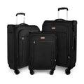 Softside Luggage Expandable 3 Piece Set Suitcase Upright TSA Lock Softshell Lightweight Luggage Travel Set 20inch 26inch 28inch