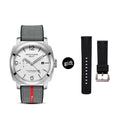 SEAKOSS Men GMT Automatic Mechanical Watches Super Luminous Calendar Original Seagull ST2557 Movement Nylon Rubber Wristwatches