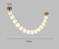 Nordic Magic Bean Pendant Lamp Indoor Decor Led Ceiling Lamp for Living Room Kitchen Hotel Hall Dine Beads LED Hanging Lamp