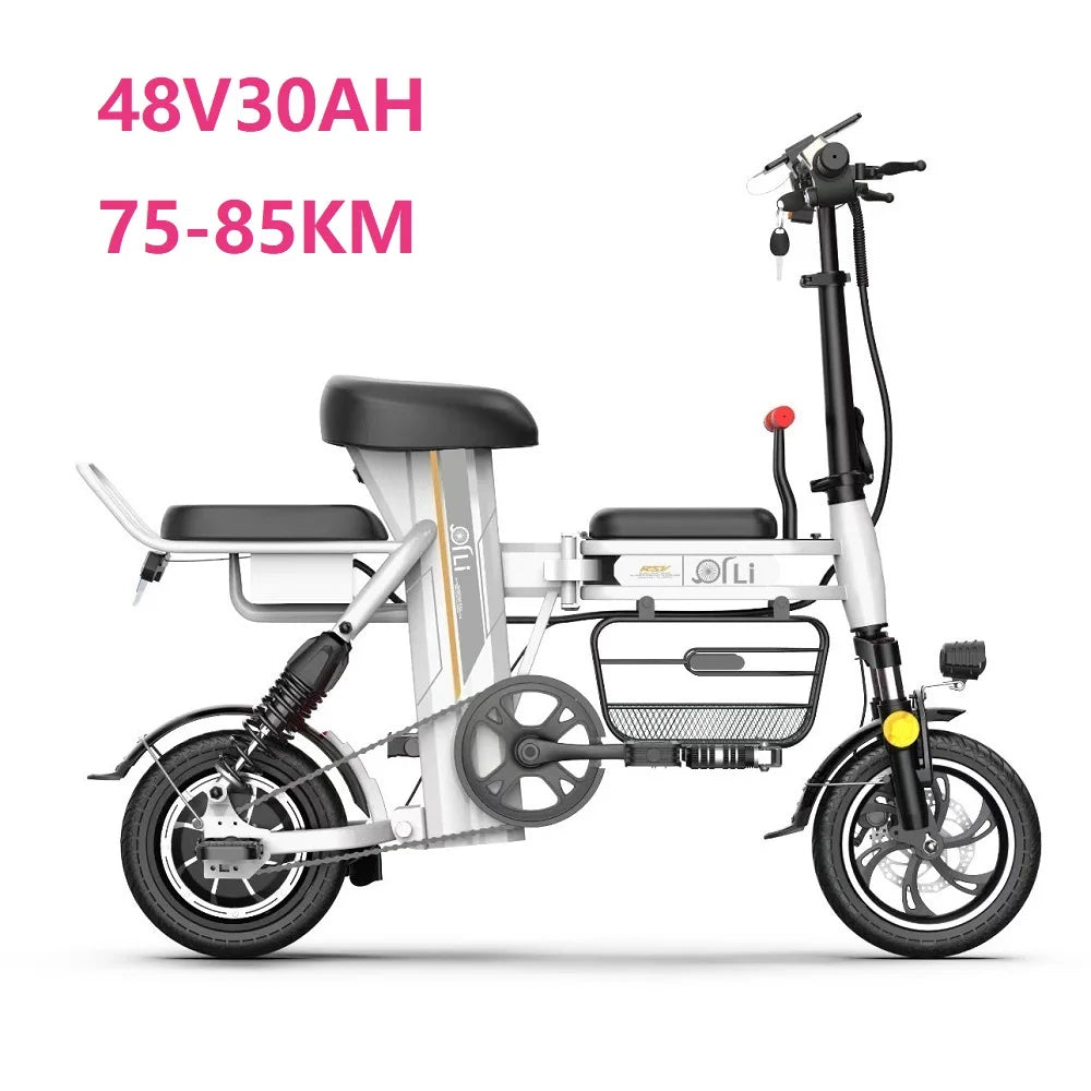 wholesale high speed electric bicycle two wheels mobility foldable adult electric bike scooters powerful with seat