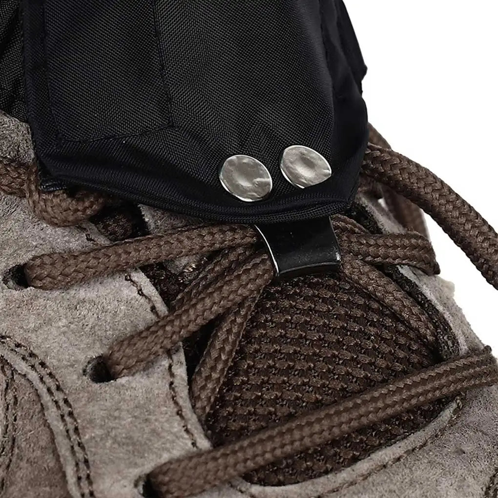 2 Pieces Leg Gaiter Camping Hiking Traveling Trekking Polyester Waterproof Leggings Snow Hunting Dustproof Legs Cover