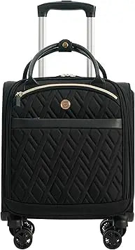 Spinner Carry-On Luggage 18x14x8 Inches, USB Charging Ports, Padded Laptop Pocket, Airplane Personal Item Bag