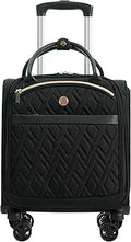 Spinner Carry-On Luggage 18x14x8 Inches, USB Charging Ports, Padded Laptop Pocket, Airplane Personal Item Bag