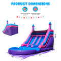 Inflatable Summer Outdoor Sildes Air Bounce Water amusement Play Equipment Inflatble Water Double Slide Bubble Ball Pit