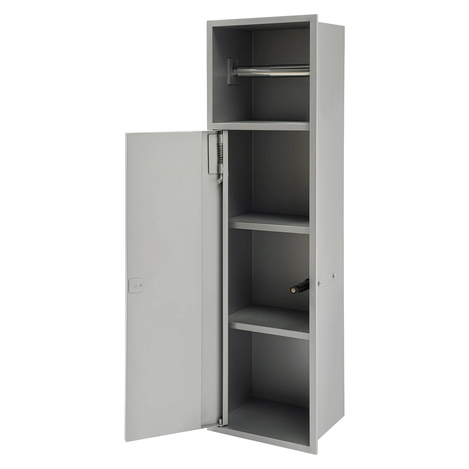 4 Layers Bathroom Niche Recessed Toilet Paper Niche Stainless Steel Bathroom Niche w/ Toilet Paper Holder
