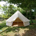 6M Extra-Large Yurt Tent – 4-Season, 5-8 Person, 3000mm Waterproof Cotton, 38mm Steel Poles – Spacious Glamping (47kg)