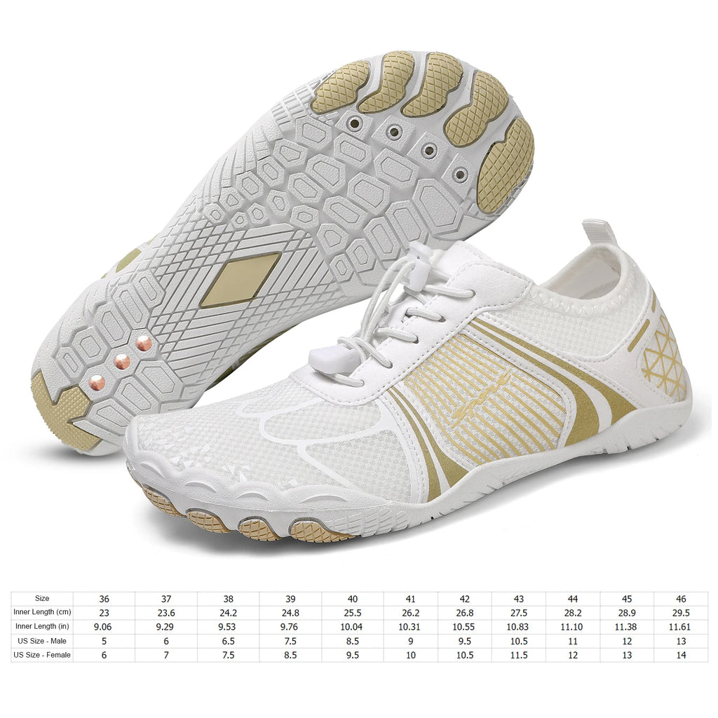 Grounding Shoes Waterproof Barefoot Shoes Copper Grounded Walking Shoe with Copper for Men and Women