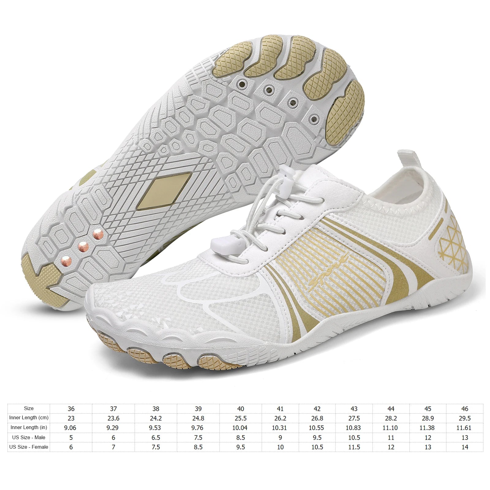 Grounding Shoes Waterproof Barefoot Shoes Copper Grounded Walking Shoe with Copper for Men and Women