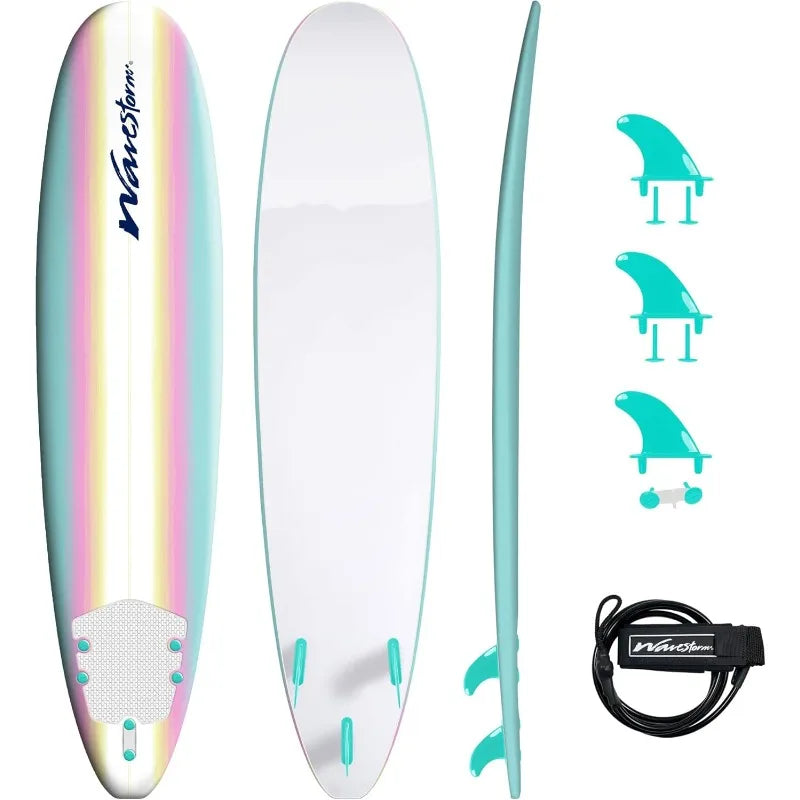 Classic Soft Top Foam 8ft Surfboard