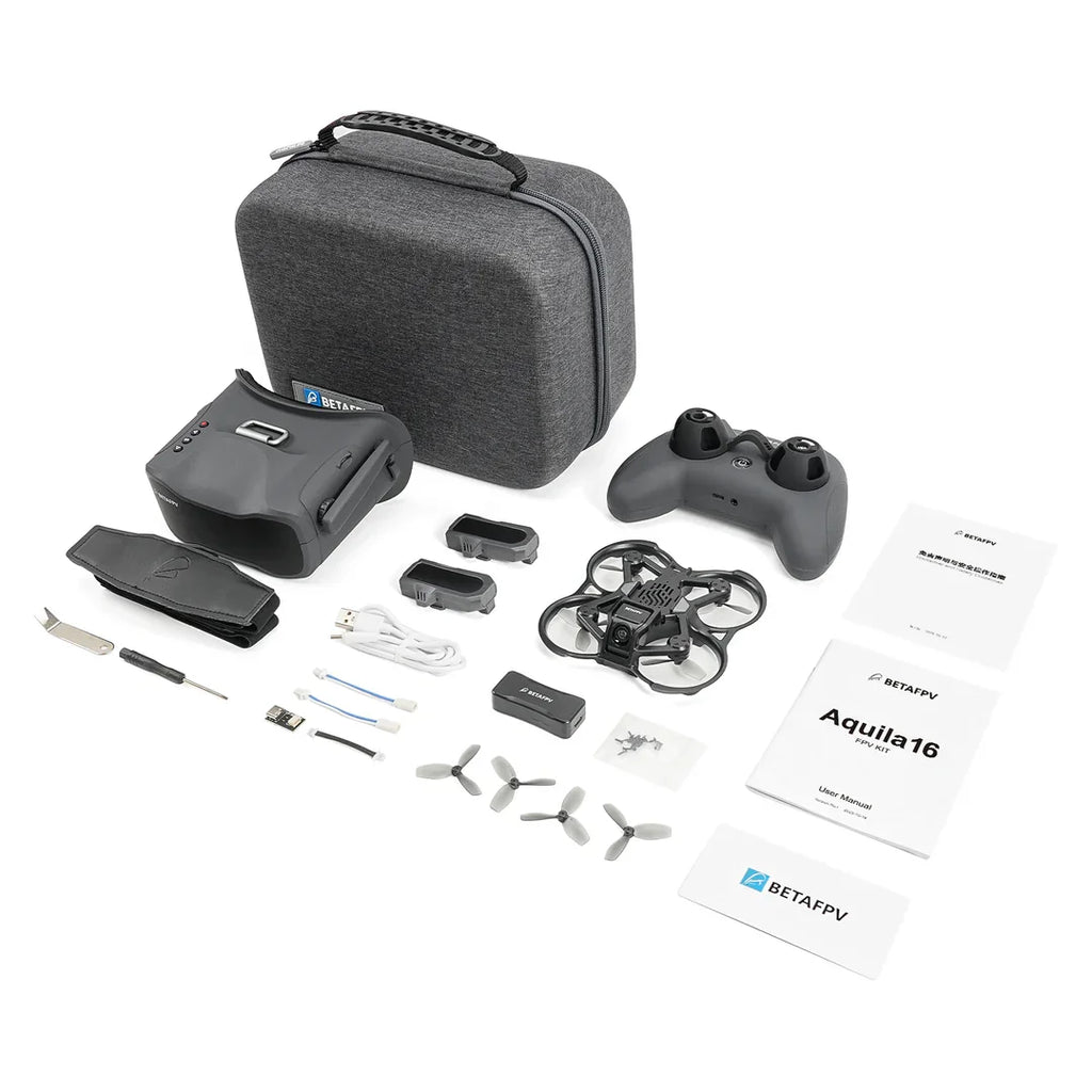 BETAFPV Aquila16 FPV Kit Brushless Racing Drone Professional Quadcopter Indoor Outdoor Camera Drone