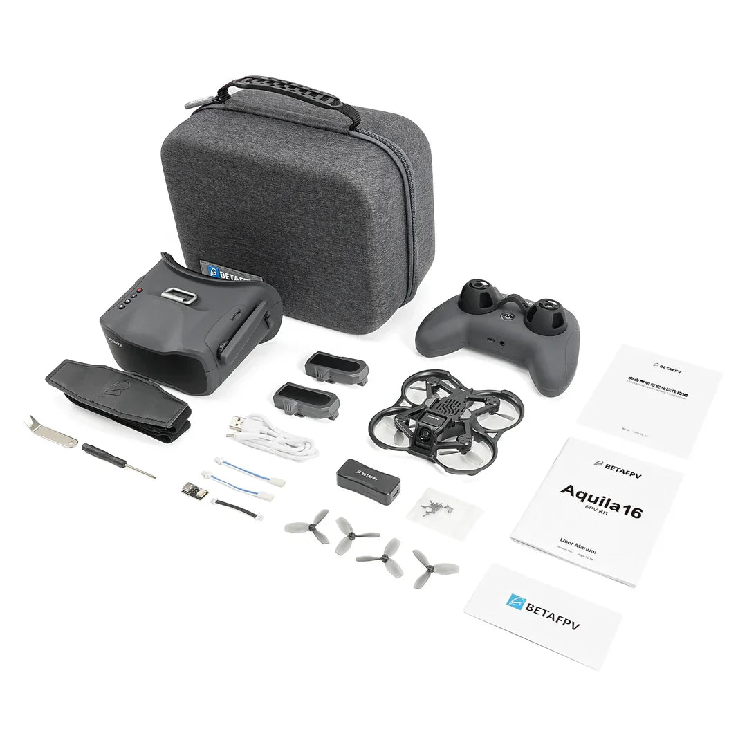 BETAFPV Aquila16 FPV Kit Brushless Racing Drone Professional Quadcopter Indoor Outdoor Camera Drone