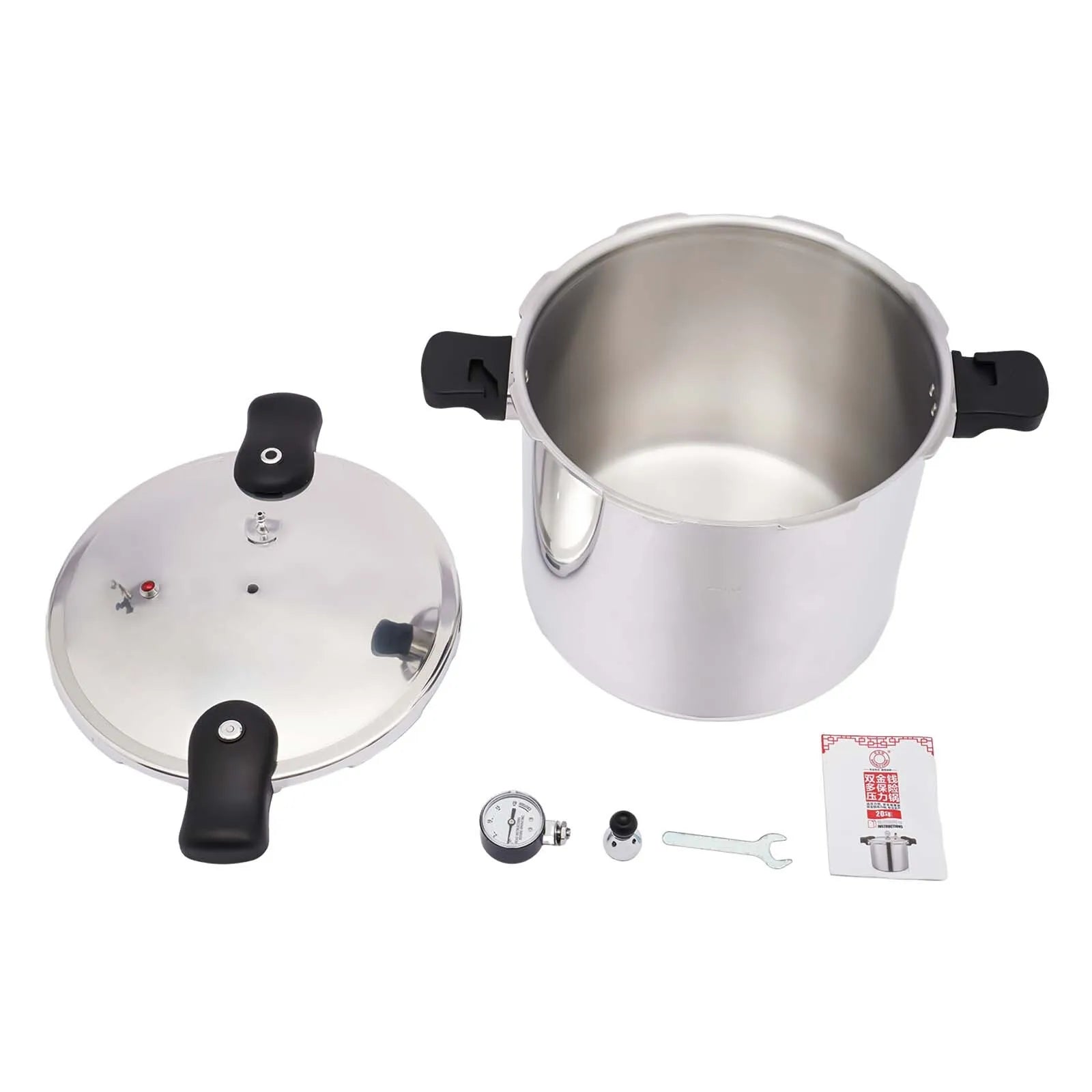 Aluminum Pressure Cooker 23-Quart Induction Compatible Pressure Canner