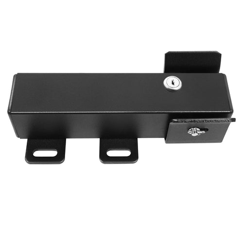 24V Electric Gate Lock Q235 Steel IP44 Corrosion-Resistant 4.1x8.6x2in 3.75lb 2 Unlocking Methods for Villa/Courtyard