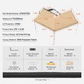 VEVOR Vehicle Awning  Retractable Car Side Awning Car Awning with Waterproof Storage Bag  Suitable for Truck SUV Van Campers