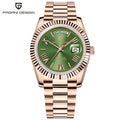 2025 New PAGANI DESIGN DD36 Gold White Automatic Mechanical Watches Men ST16 Movt AR Sapphire Glass Wristwatch Men For Gift Box