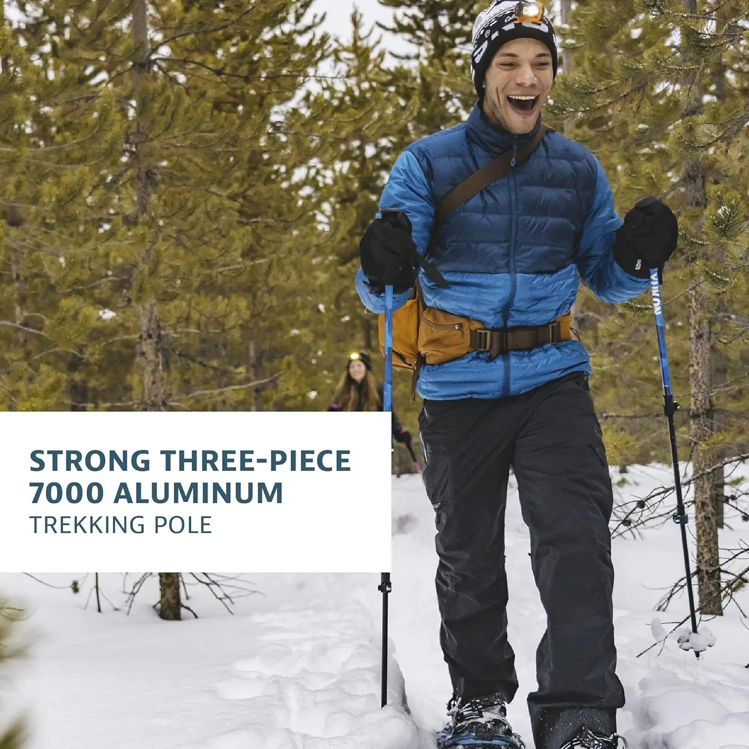Sherpa Trekking Poles, Twist Lock Adjustment System, Hiking Poles and Snow Baskets, Multiple Styles & Sizes