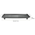 27'' Electric Griddle 1500W Indoor Outdoor Teppanyaki Grill Nonstick Large Griddle Long Countertop with Adjustable Temperature