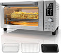 Bravo Pro 10-in-1 Convection Air Fryer Toaster Oven, 21Qt, Cozy Blue, 50-450°F, PFAS Free