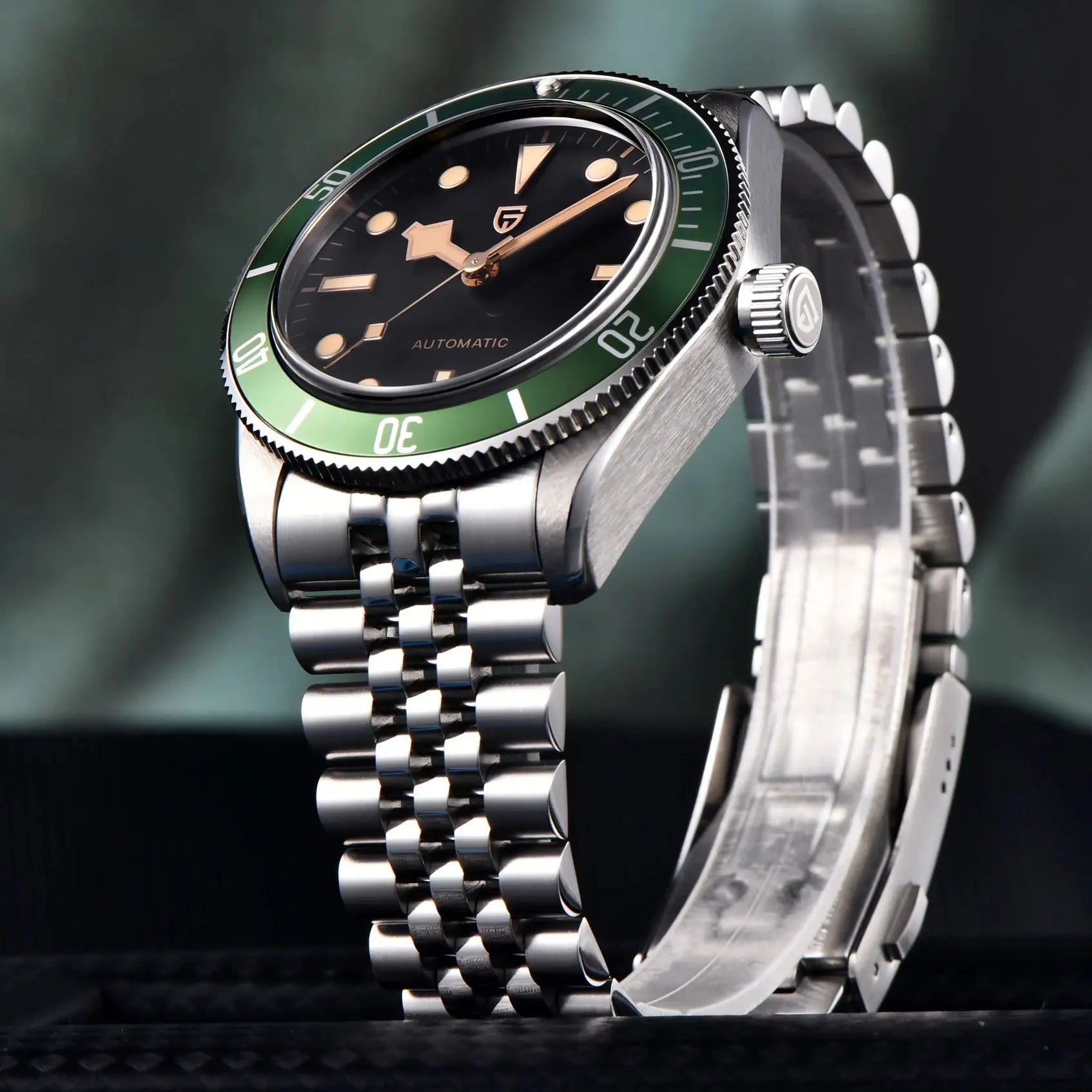 2025 New PAGANI DESIGN BB58 Jubilee bracelet Men's Watches Luxury Retro Automatic Watch For Men NH35A Mechanical Wristwawtch Men