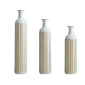 Floor Metal Vase 3-piece Set, Modern Home Metal Decoration Drop-shaped Vase, Big Standing Vase For Living Room Corner Hallway