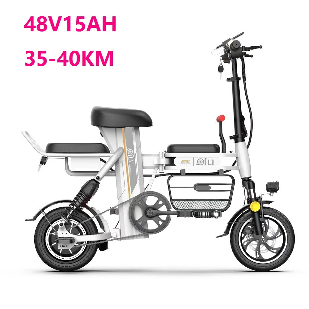 wholesale high speed electric bicycle two wheels mobility foldable adult electric bike scooters powerful with seat