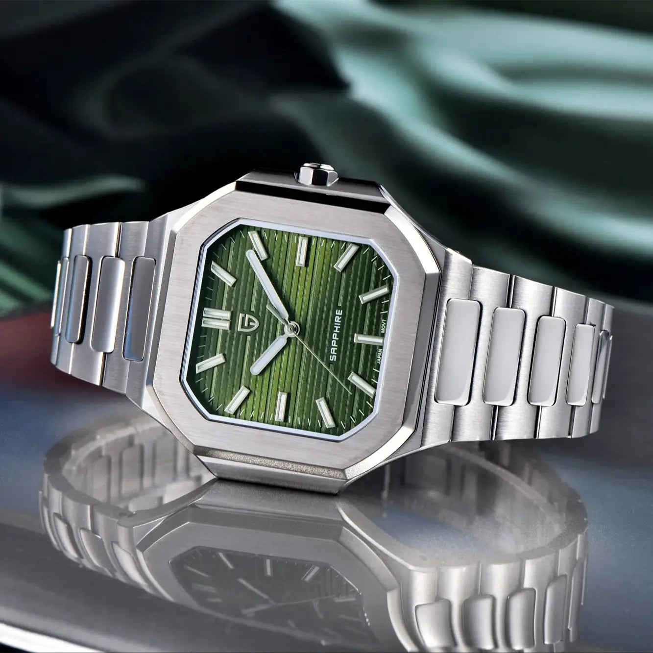 PAGANI DESIGN 2025 New Men's Quartz Wristwatches TMI VH31 37MM 10Bar Waterproof 316L Luxury Stainless Steel Sapphire Men's Watch