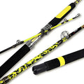 Catfish Fishing Rod 1 Piece 2 Piece Portable Travel Heavy Duty Catfish Fishing Pole for Outdoor Angling 6'6 7'6 8' 10'