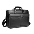 Leather Messenger Bag, 15.6 Inch 17.3 Inch Laptop Briefcase Satchel Computer Shoulder Bag Business Handbag