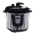 6Quart Digital Stainless Steel Electric Pressure Cooker with Advanced Safety Features for Fast and Efficient Cooking in Home Ki