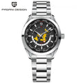 2024 New PAGANI DESIGN GMT Men's Watches NH34A Mechanical Watch For Men Automatic Wristwatch Luminous Dial Sapphire Reloj Hombre