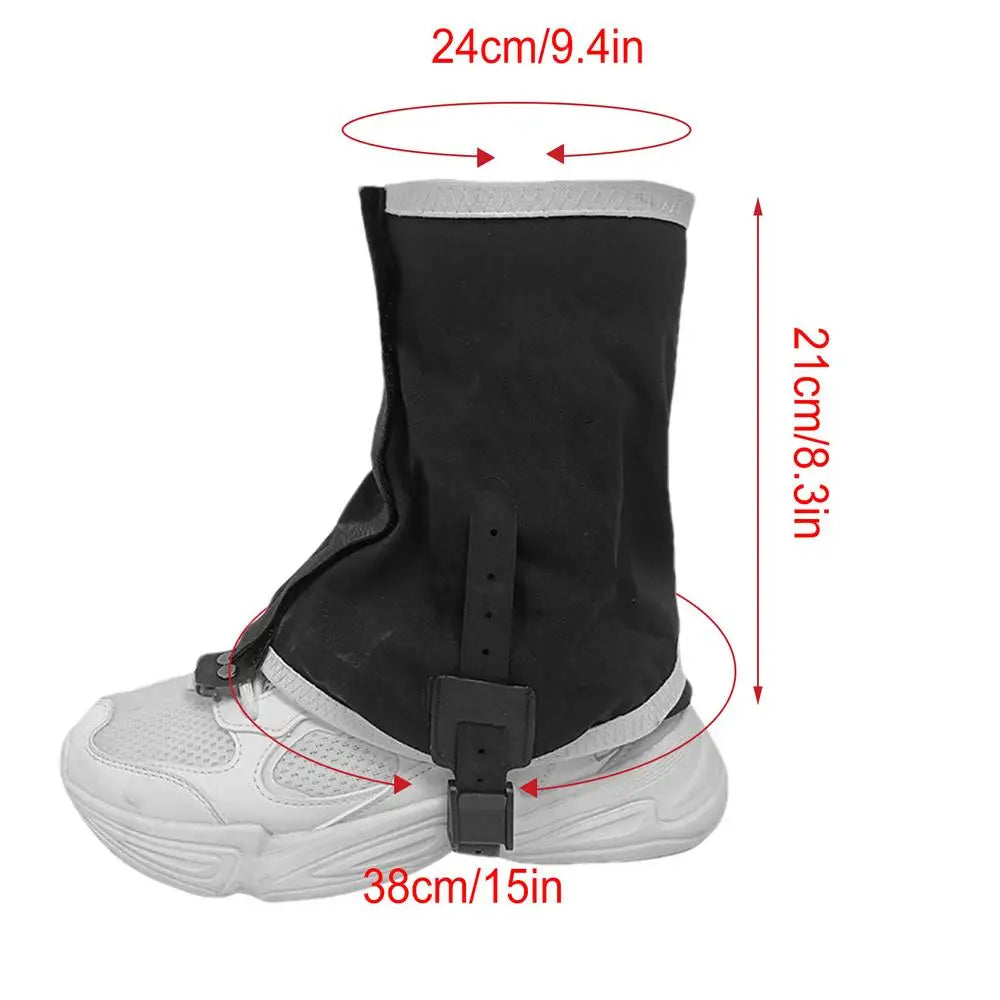 Waterproof Snow Leg Gaiters Hiking Boot Legging Shoes Warmer Snake Shoe Cover Tourist For Outdoor Camping Trekking Climbing