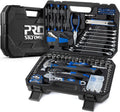 200-Piece Hand Tool Set for Home and Auto Repair, DIY Maintenance with Storage Case