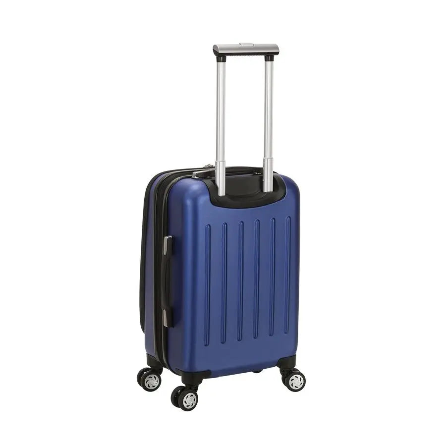 Hardside CarryOn Spinner Luggage, Blue, CarryOn 19Inch