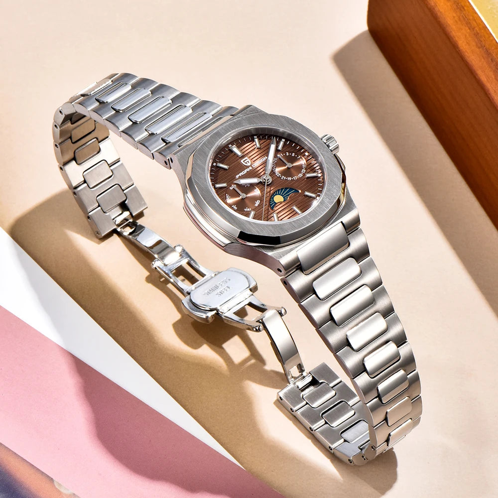 2026 New PAGANI DESIGN fashion Mens Quartz Watches Luxury Date Week Wrist Watch For Men Stainless Steel Waterproof Sports Clock