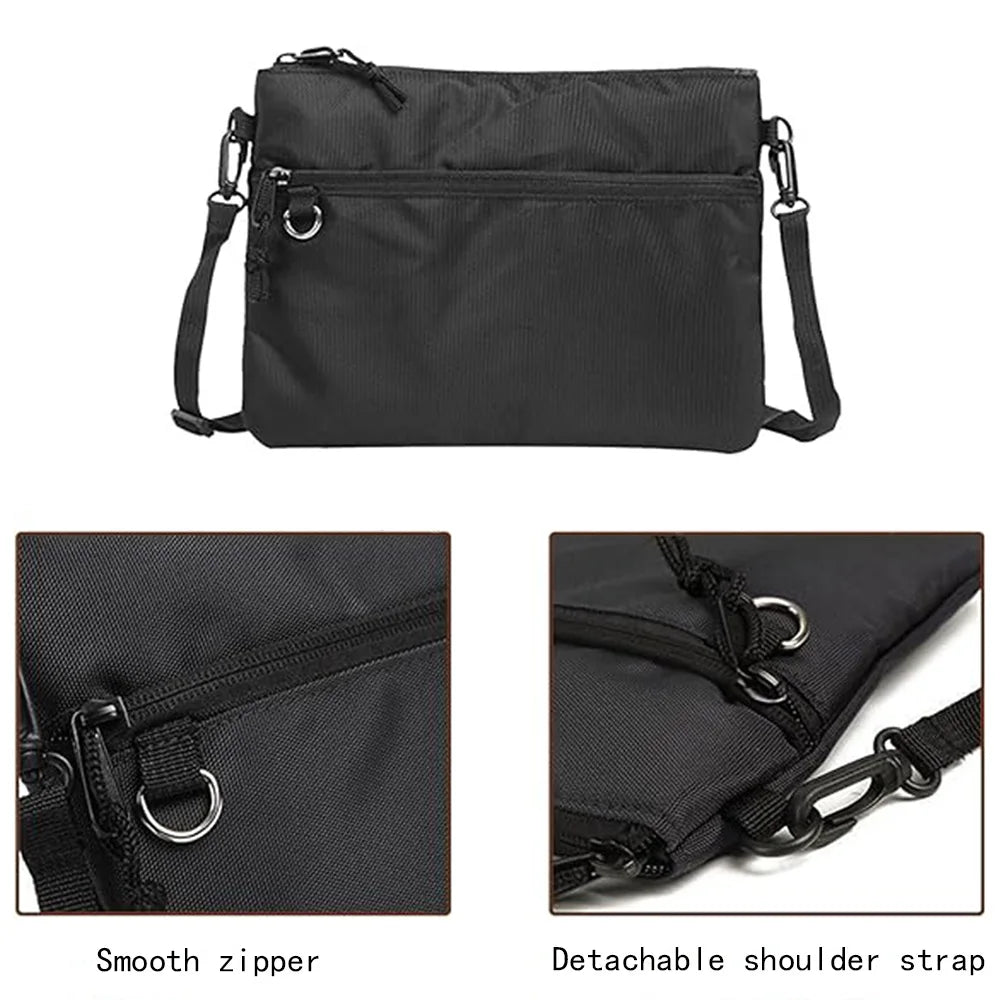 newNylon Chest Pack Cellphone Pouch Crossbody Bag Shoulder Bag Messenger Bag Outdoor Sports Bag Casual Running Cycling Sling Bag