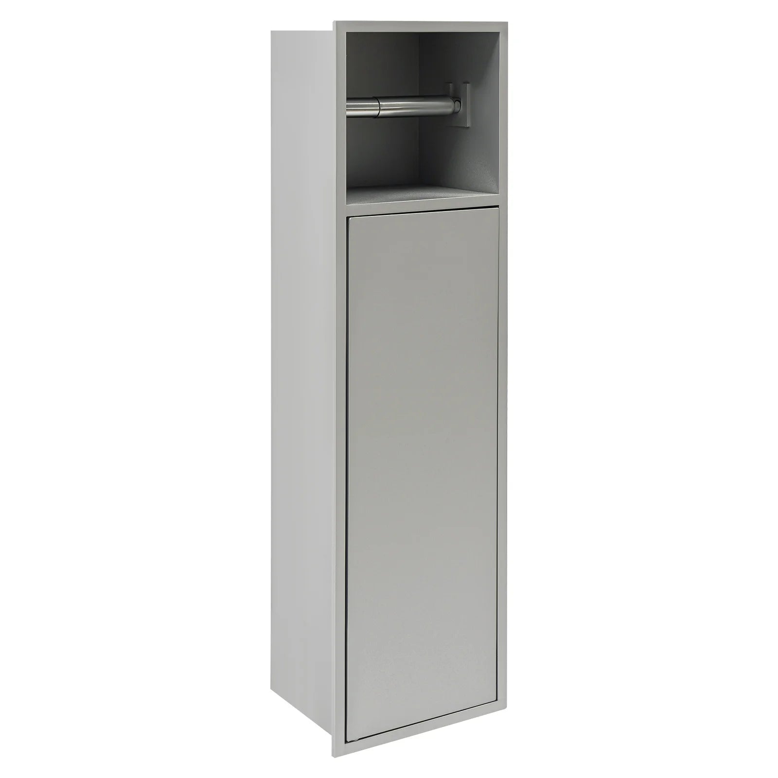 4 Layers Bathroom Niche Recessed Toilet Paper Niche Stainless Steel Bathroom Niche w/ Toilet Paper Holder