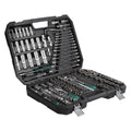 216-Piece Home & Auto Repair Tool Kit - Complete Socket Wrench Mechanics Tool Set with Storage Case for Car Maintenance