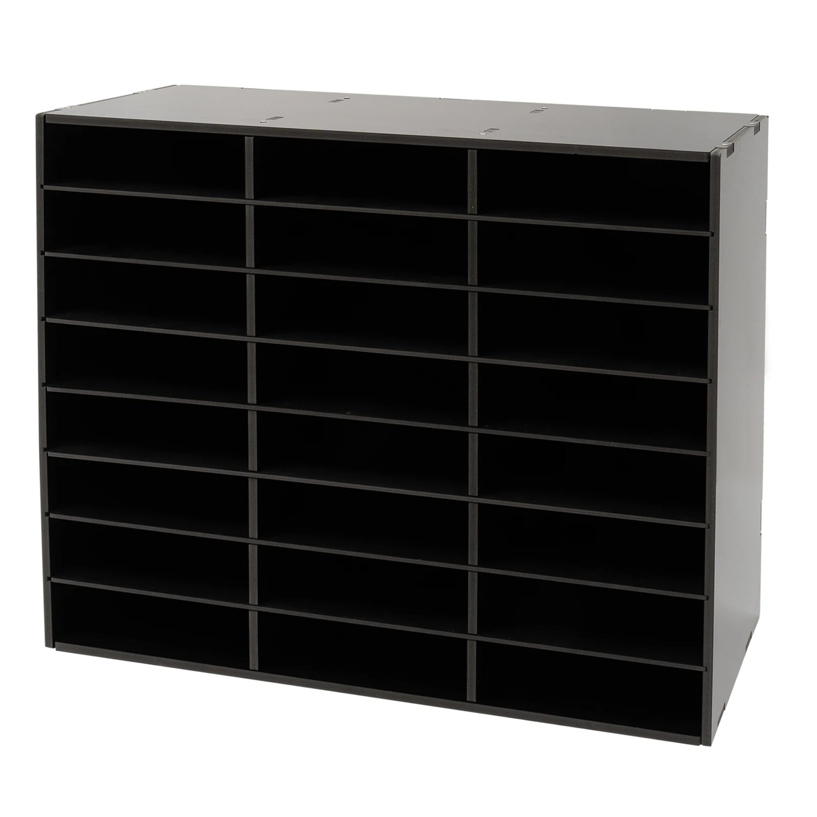 Desktop File Organizer with 24/36 Spacious Compartments, Sturdy PVC Frame, Easy Assembly, for Office Desk and Home Organization