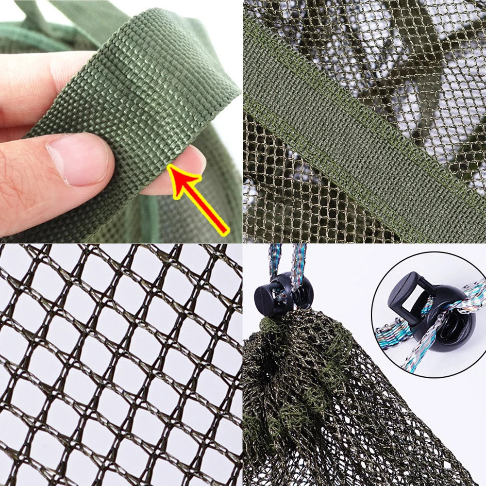 Portable Fishing Trap Network Fish Accessories Lobster Storage Cage Fish Shrimp Mesh Cage Fishing Basket Landing Net Fishing Net