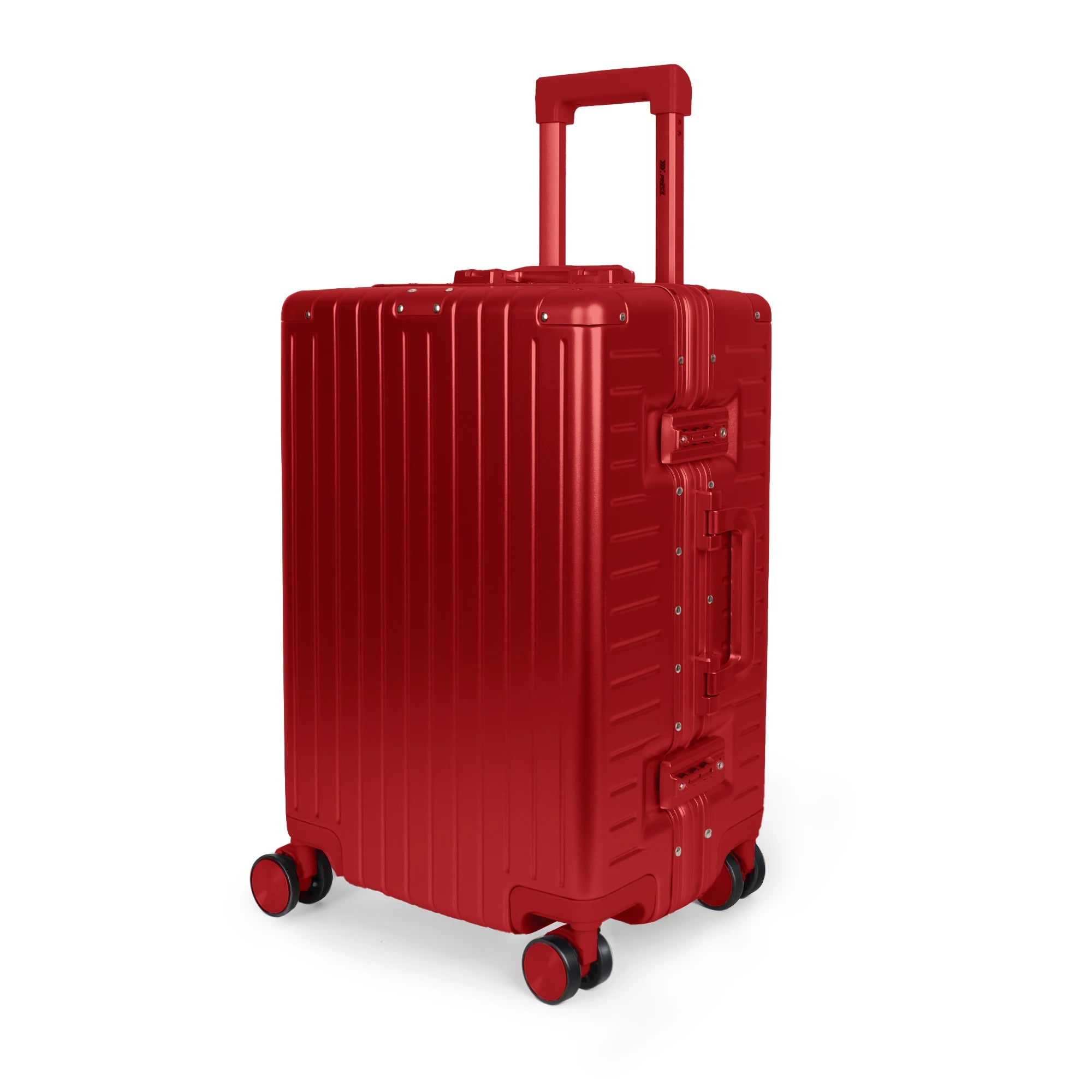 Trolley Aluminum Frame Luggage 20" Carry On Luggage & 28" Checked Luggage PC+ABS Suitcases Carry-On Cabin Suitcase with TSA Lock